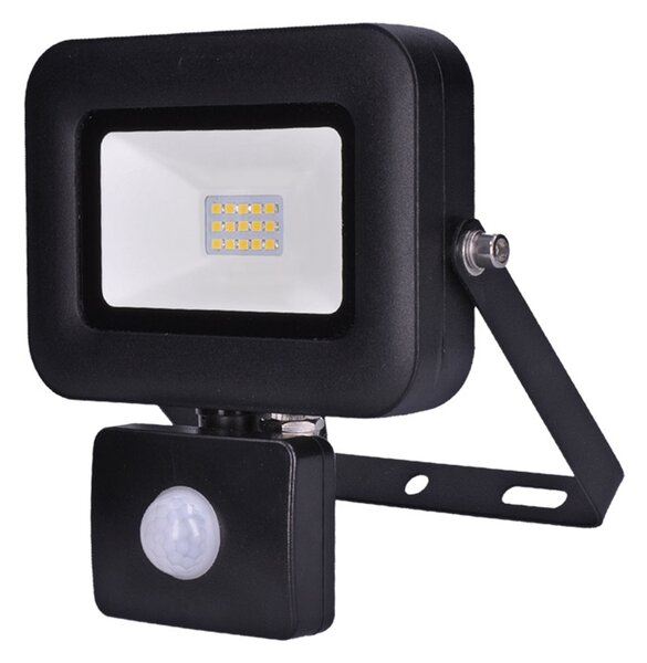 Solight LED reflektor PRO se senzorem, 10W, 920lm, 5000K, IP44 WM-10WS-L