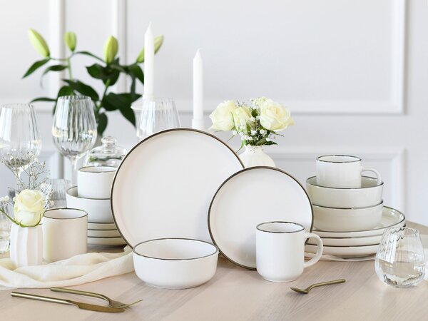 KOMBINOVANÁ SOUPRAVA, 16dílné, kamenina Creatable - Online Only nádobí, Online Only