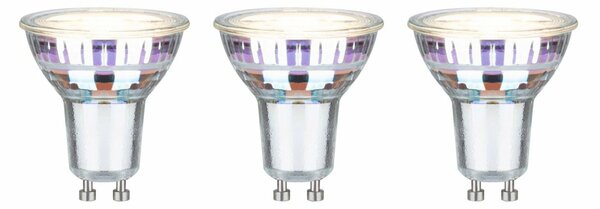 PAULMANN Eco-Line Standard 230V LED reflektor GU10 3x2,5W 3000K stříbrná