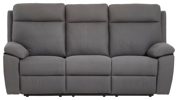 TŘÍMÍSTNÁ POHOVKA, dřevo, textil, šedá Livetastic - Pohovky, Online Only