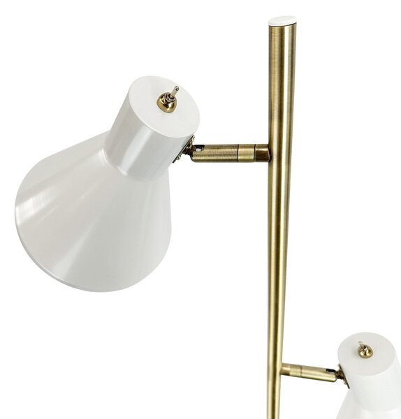 Stojací Lampa Dyberg Larsen, Sleep, Bílá, Obývací pokoj, Kov, Design