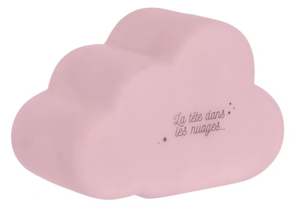 LED dětské noční světlo CLOUDY 14x9,5cm - více barev Barva: Růžová