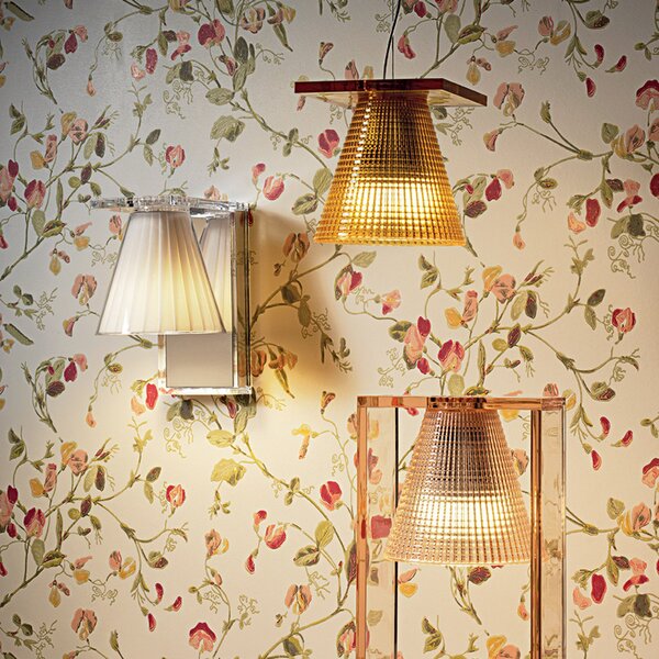 Závěsná svítidlo Kartell, Light-Air, Hnědá / Rezavá, Obývací pokoj, Plast, Design