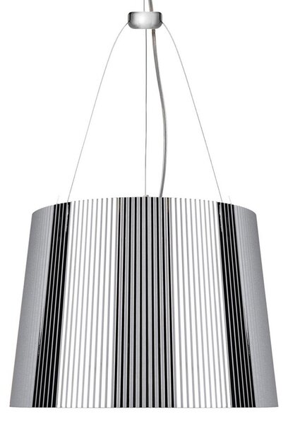 Závěsná svítidlo Kartell, Gé, Metalická, Obývací pokoj, Plast, Design