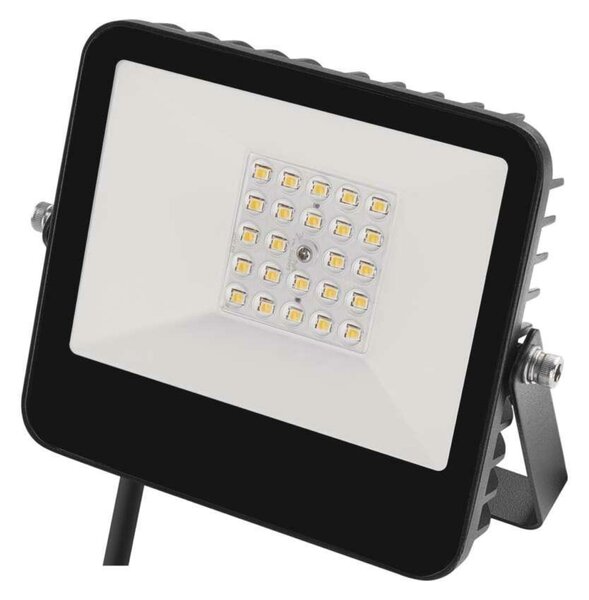 EMOS LED reflektor AVENO 20W, černý, neutrální bílá ZS2413