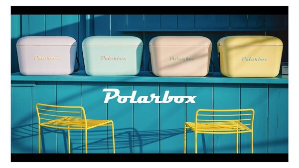 Žlutý chladicí box 20 l Pop – Polarbox