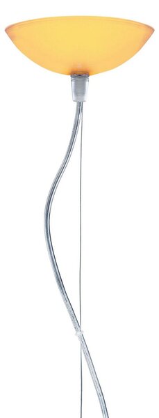 Závěsná svítidlo Kartell, FL/Y, stmívatelné, Žlutá, Obývací pokoj, Plast, Design