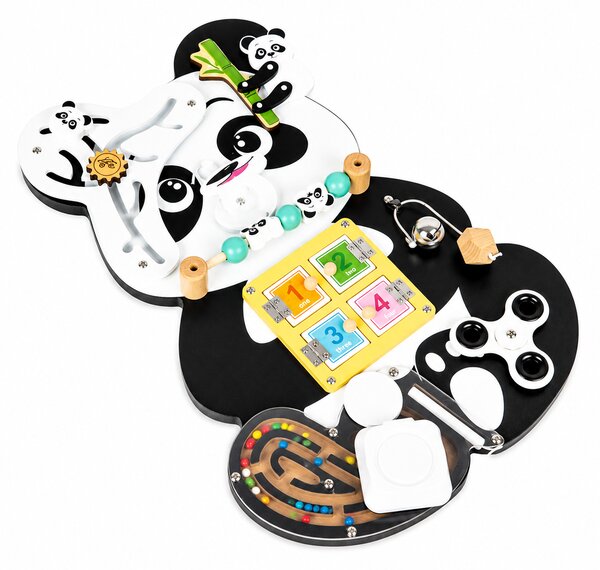 Aga4Kids Montessori dřevěná tabule Panda
