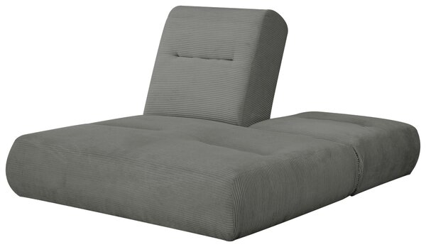 ROZKLÁDACÍ POHOVKA, textil, tmavě šedá Livetastic - Rozkládací pohovky, Online Only