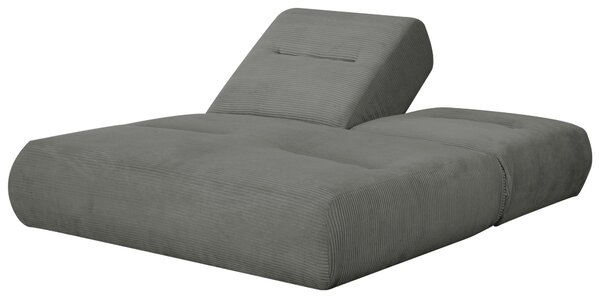 ROZKLÁDACÍ POHOVKA, textil, tmavě šedá Livetastic - Rozkládací pohovky, Online Only