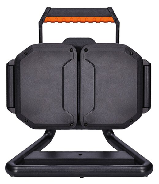 Solight LED reflektor 30W, přenosný, nabíjecí, 3000lm, oranžovo-černý WM-30W-RE