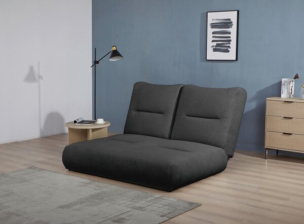 ROZKLÁDACÍ POHOVKA, textil, černá Livetastic - Rozkládací pohovky, Online Only