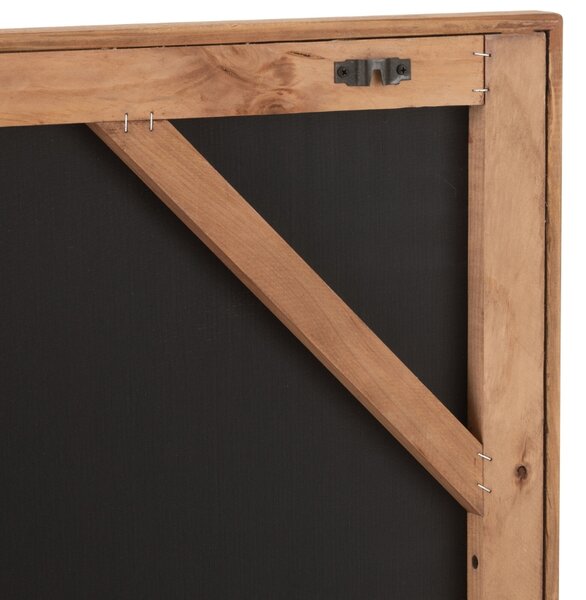 Bílo-béžový abstraktní obraz J-line Carvan 122 x 82 cm