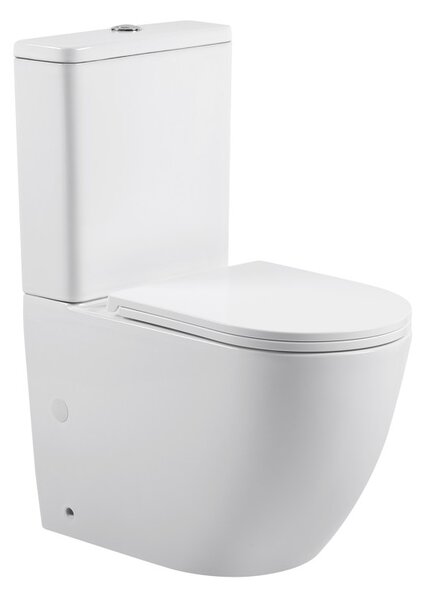 Erga Torre, WC kombi mísa 620x385x835 mm, Tornado 2.0 + toaletní sedátko, bílá lesklá, ERG-V03-TORRE-TO2-WH