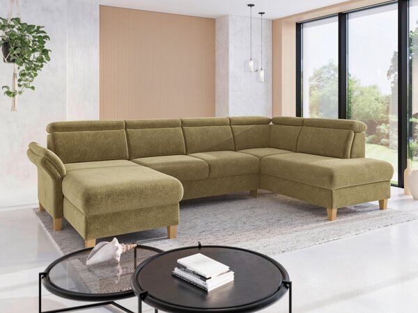 SEDACÍ SOUPRAVA, textil, olivově zelená Sit & More - Sedací soupravy, Online Only
