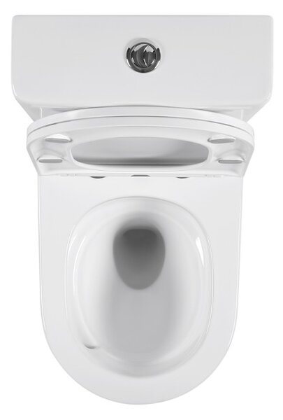 Erga Torre, WC kombi mísa 620x385x835 mm, Tornado 2.0 + toaletní sedátko, bílá lesklá, ERG-V03-TORRE-TO2-WH