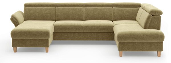 SEDACÍ SOUPRAVA, textil, olivově zelená Sit & More - Sedací soupravy, Online Only
