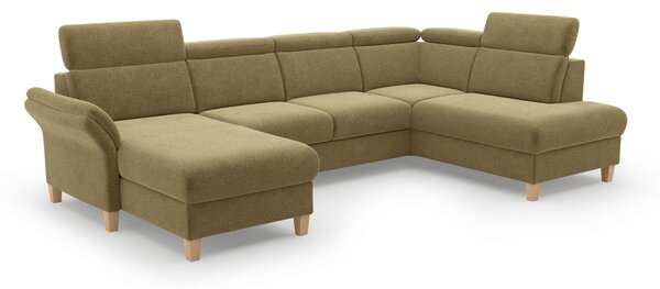 SEDACÍ SOUPRAVA, textil, olivově zelená Sit & More - Sedací soupravy, Online Only