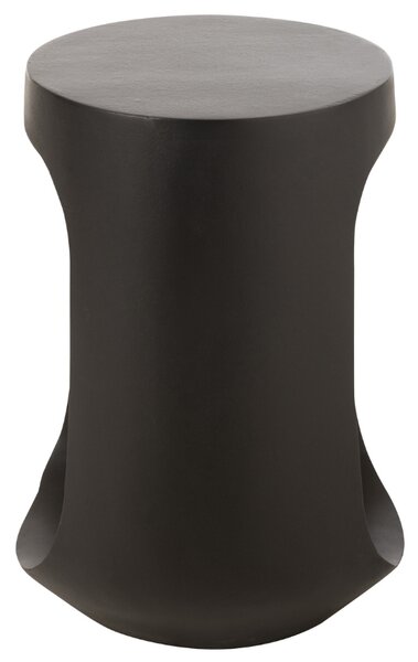 Černý dřevěný odkládací stolek J-line Cargo 35 cm
