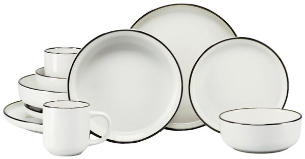 KOMBINOVANÁ SOUPRAVA, 10dílné, kamenina Creatable - Online Only nádobí, Online Only
