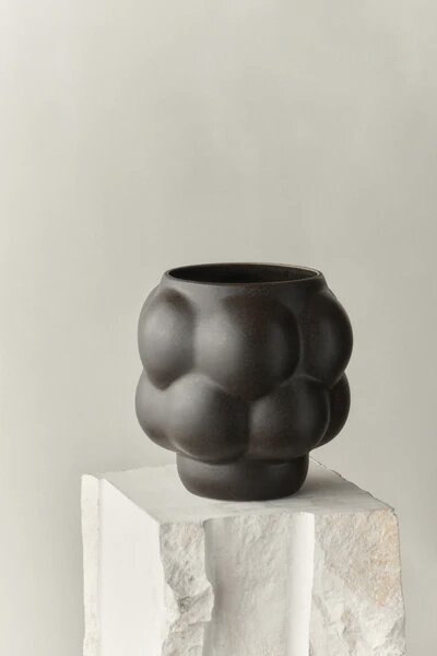 Louise Roe Keramický květináč Balloon Pot - Mud Brown LR131