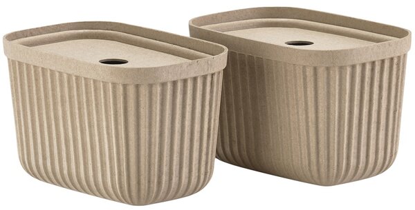 ZONE Denmark Úložný box Pulp Natural - Small ZD104