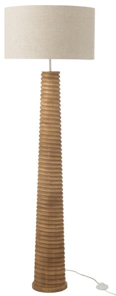 Dřevěná stojací lampa J-line Ailan 160 cm