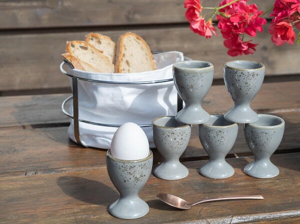 SADA KALÍŠKŮ NA VEJCE kamenina keramika 5,5 cm Creatable - Kolekce nádobí, Online Only