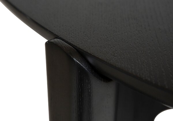 ​​​​​Dan-Form Černý jasanový stůl DAN-FORM Paragon 122 cm