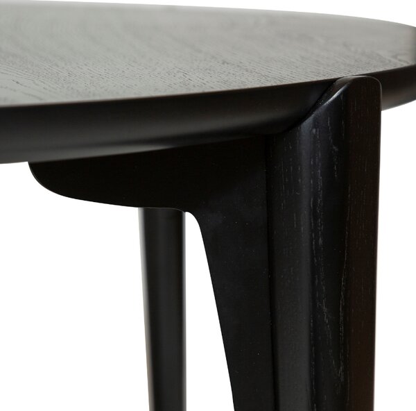 ​​​​​Dan-Form Černý jasanový stůl DAN-FORM Paragon 122 cm