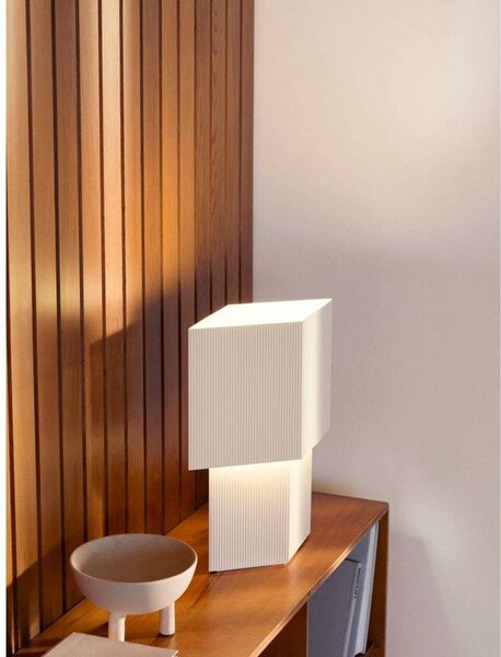 Stolní lampa Pholc, stmívatelné, Hnědá / Rezavá, Obývací pokoj, Kov