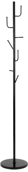 White Label Černý kovový věšák WLL TWIGGY 170 cm