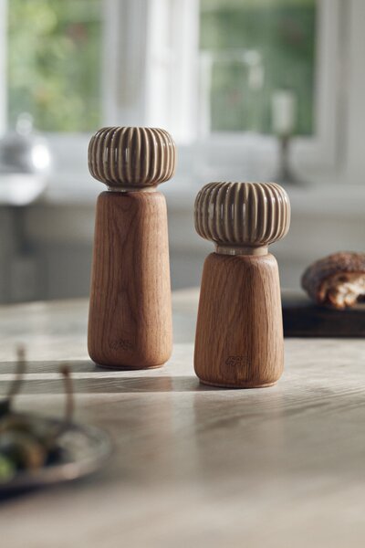 Kähler Design Dřevěný mlýnek Hammershøi Brown - S KD572