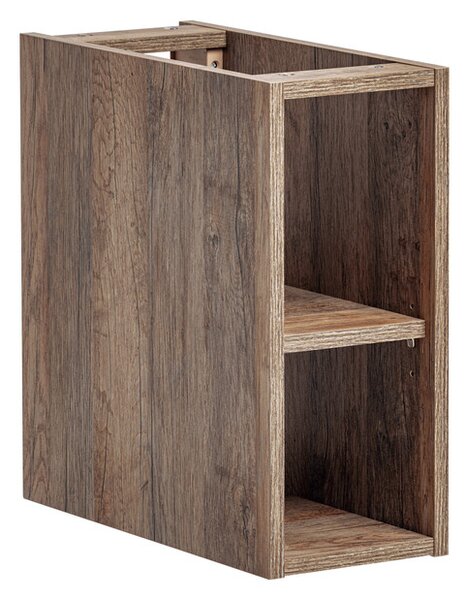 Comad Koupelnová sestava SantaFe s deskou, umyvadly, zrcadly a skříňkami 180 cm taupe/dub santa fe vintage