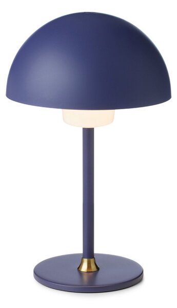 Stolní lampa Halo Design, Modrá, Obývací pokoj, Kov