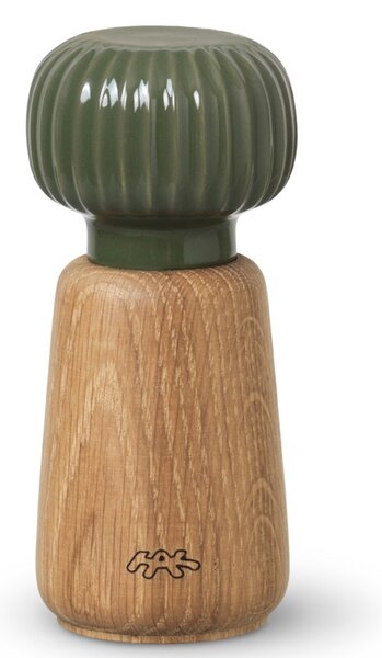 Kähler Design Dřevěný mlýnek Hammershøi Dark Green - S KD346