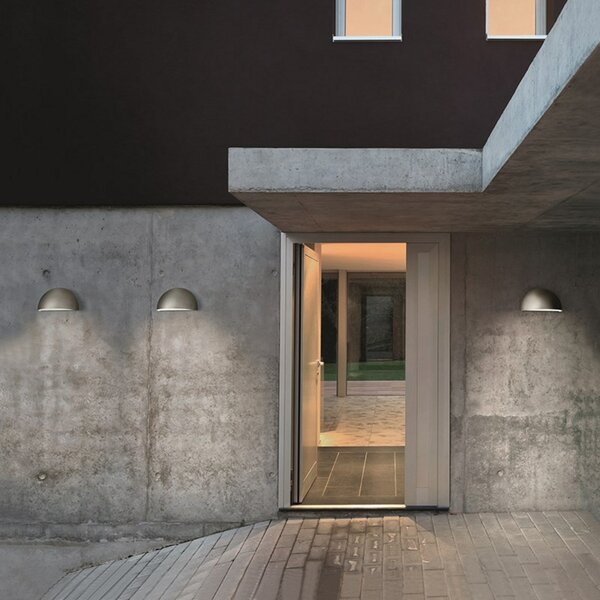 Rørhat LED Venkovní Nástěnné Světlo 10,5W Galvanised