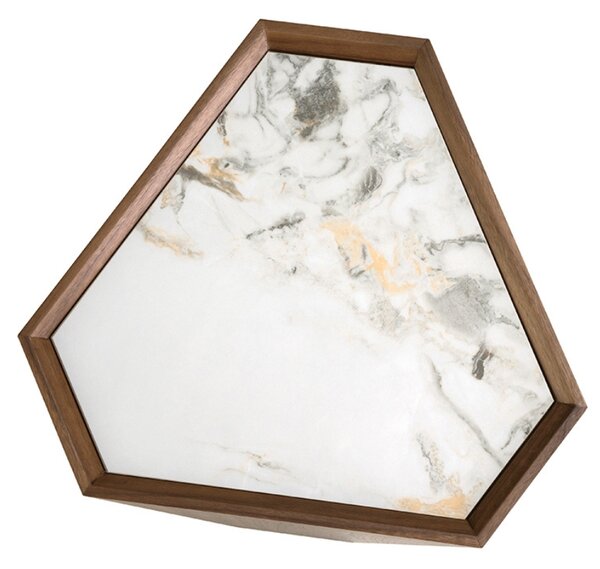 -25 % Dny MOMENTI– Ořechový odkládací stolek Angel Cerdá No. 2134, 43 x 37 cm