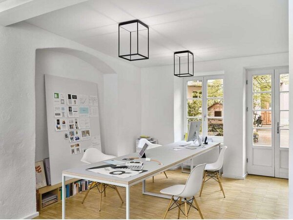 Stropní Lampa Serien Lighting, stmívatelné, Bílá, Obývací pokoj, Hliník