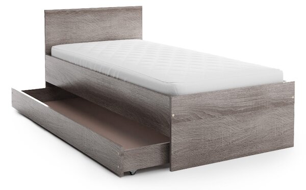 Postel ELISA 90 x 200 cm, dub lanýž