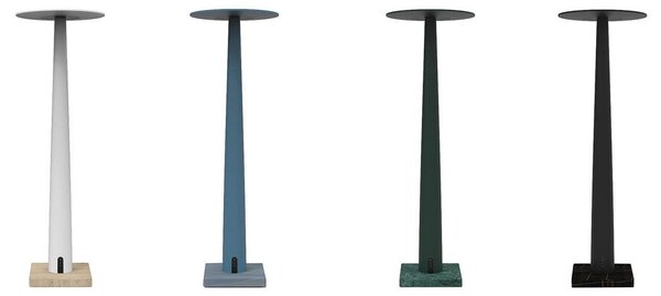 Stolní lampa Nemo Lighting, Portofino, stmívatelné, Modrá, Obývací pokoj, Hliník, Moderní