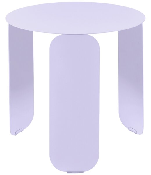 Fialový kovový zahradní odkládací stolek Fermob Bebop 45 cm
