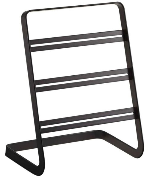 Černý kovový stojan na šperky Yamazaki Tower 21 cm