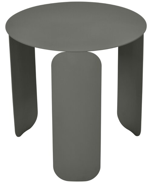 Šedozelený kovový zahradní odkládací stolek Fermob Bebop 45 cm