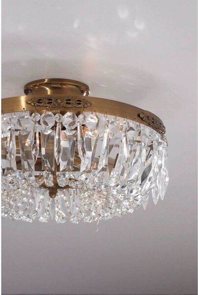 Stropní Lampa Markslöjd, Zlatá / mosazná, Obývací pokoj, Kov