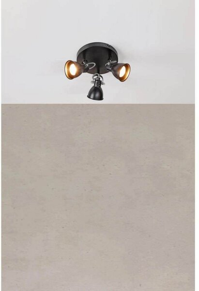 Stropní Lampa Markslöjd, Černá, Obývací pokoj, Kov