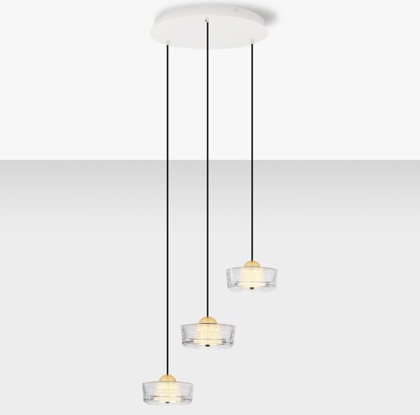 Nova Luce Závěsné LED světlo Keros 45 cm