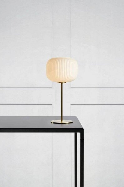 Stolní lampa Markslöjd, Bílá, Obývací pokoj, Sklo