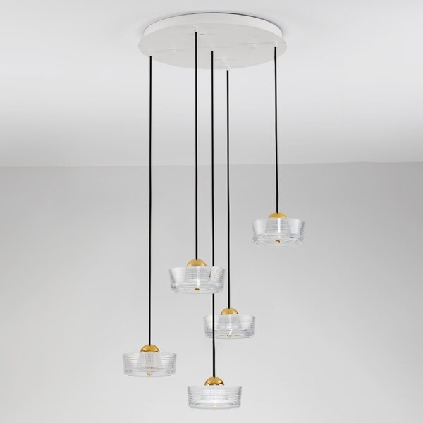 Nova Luce Závěsné LED světlo Keros 45 cm