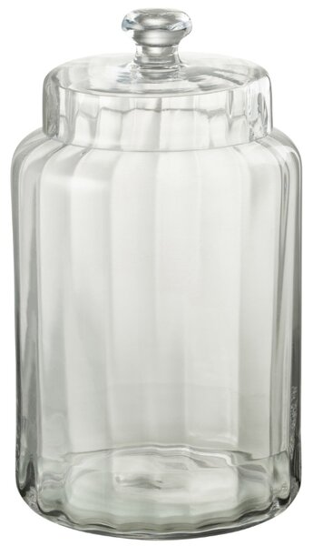 Skleněná dóza J-line Eliano 5,6 l